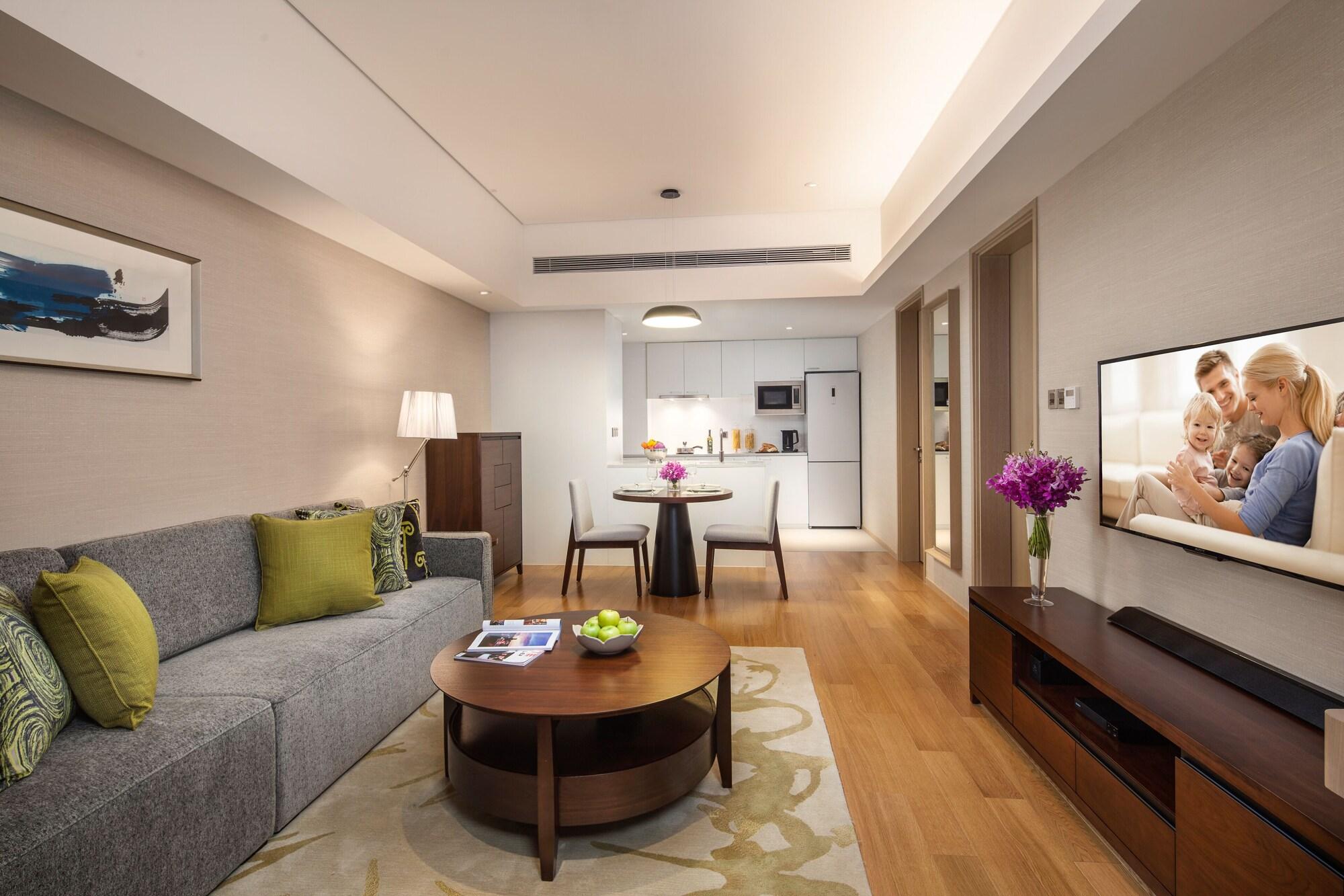 ซัมเมอร์เซ็ต ซินตี้เฉิง ซีอาน Hotel ภายนอก รูปภาพ
