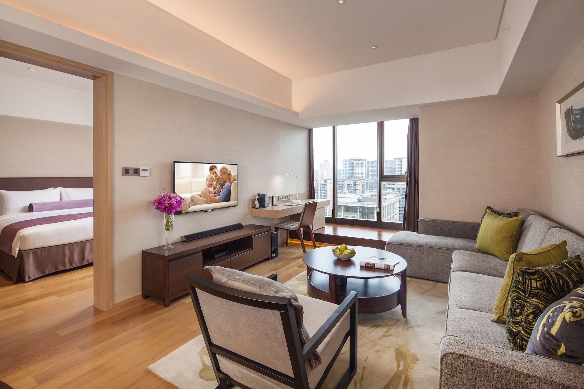 ซัมเมอร์เซ็ต ซินตี้เฉิง ซีอาน Hotel ภายนอก รูปภาพ